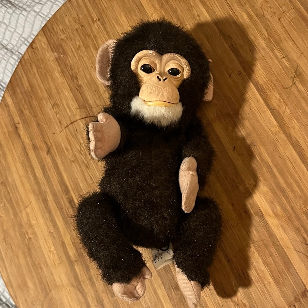 2006 Hasbro FurReal Friends Chimp Monkey Plush Interactive Toy